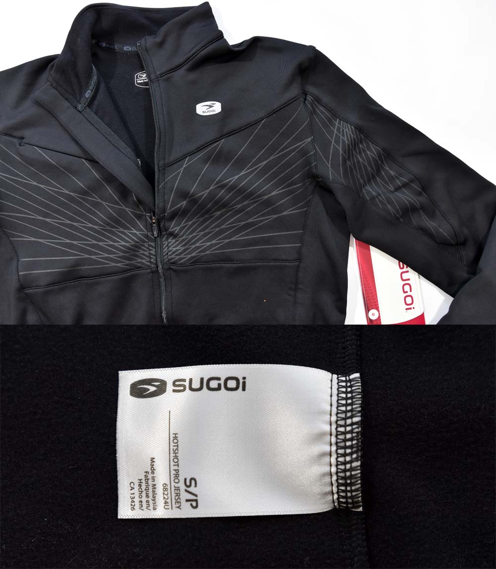 Sugoi★スゴイ Hotshot Pro 長袖ジャージ size:M ブラック SUGOI 「スゴイ」 Mサイズ サイクルジャージ / 熊谷本店